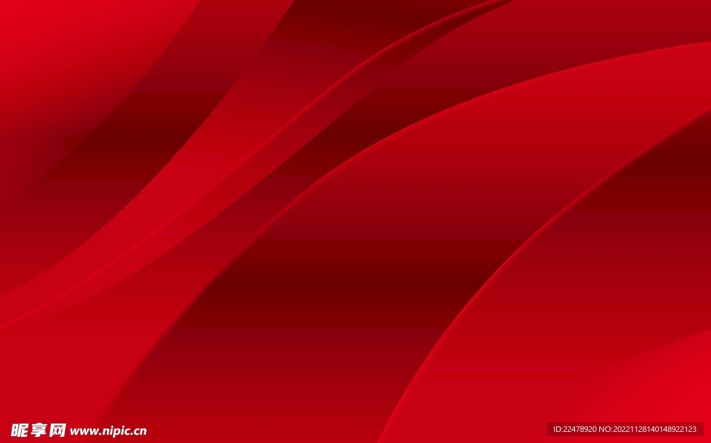 红色背景