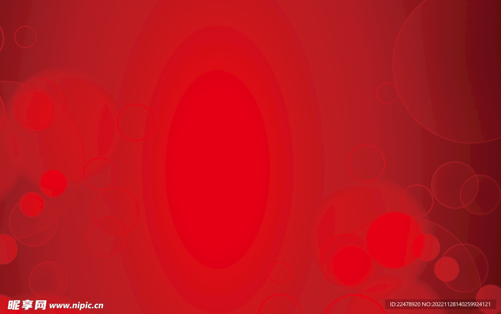 红色背景