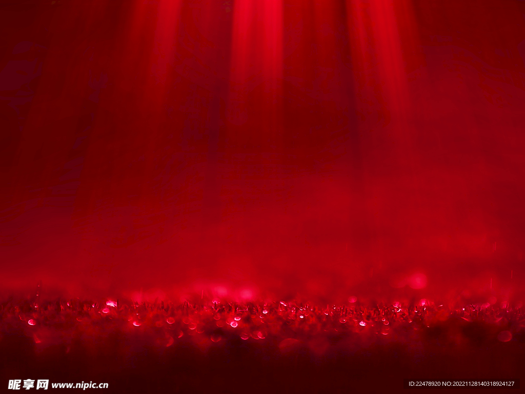 红色背景