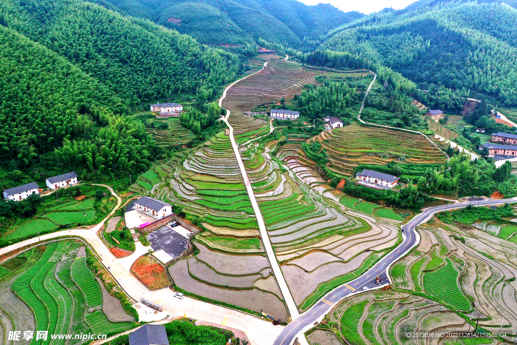 崇义上堡梯田风光