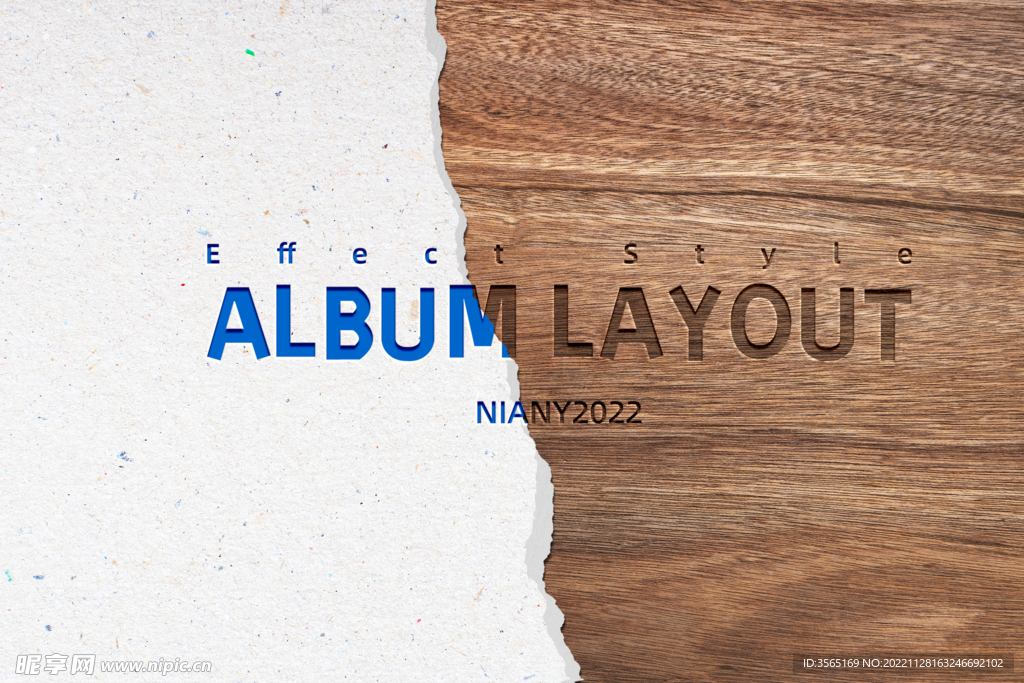 撕纸纹理海报画册版式