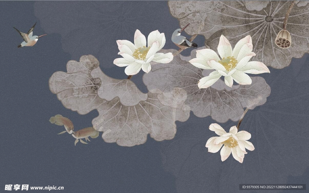 花背景墙