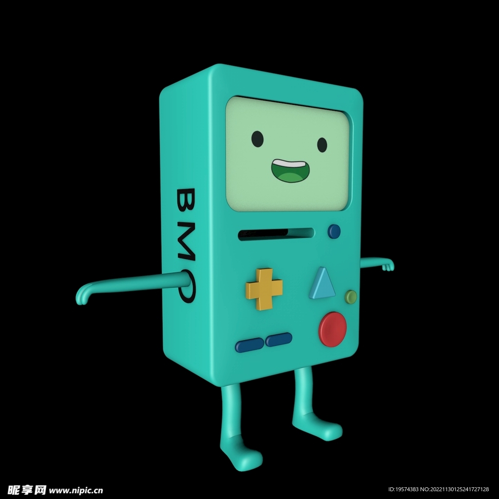 C4D模型游戏机