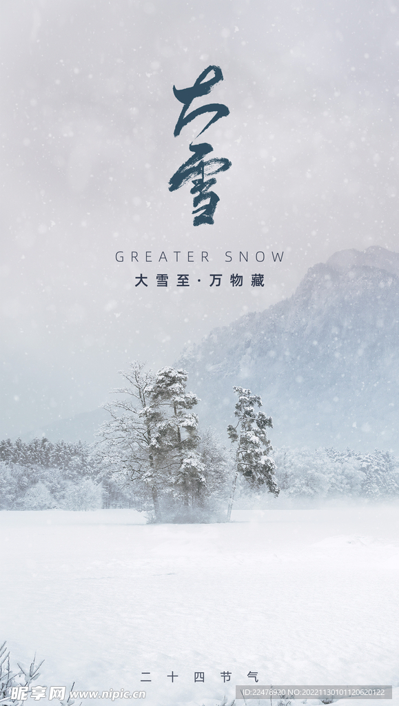 大雪海报