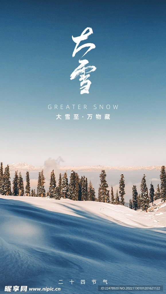 大雪海报