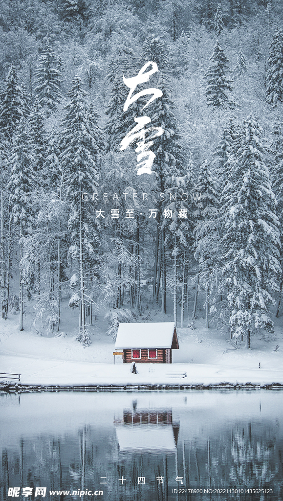 大雪海报