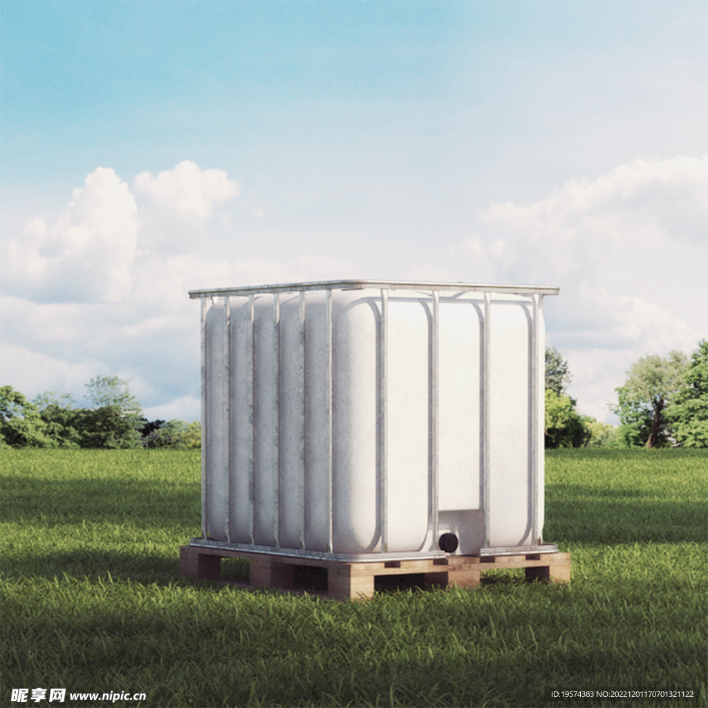 C4D模型 吨桶