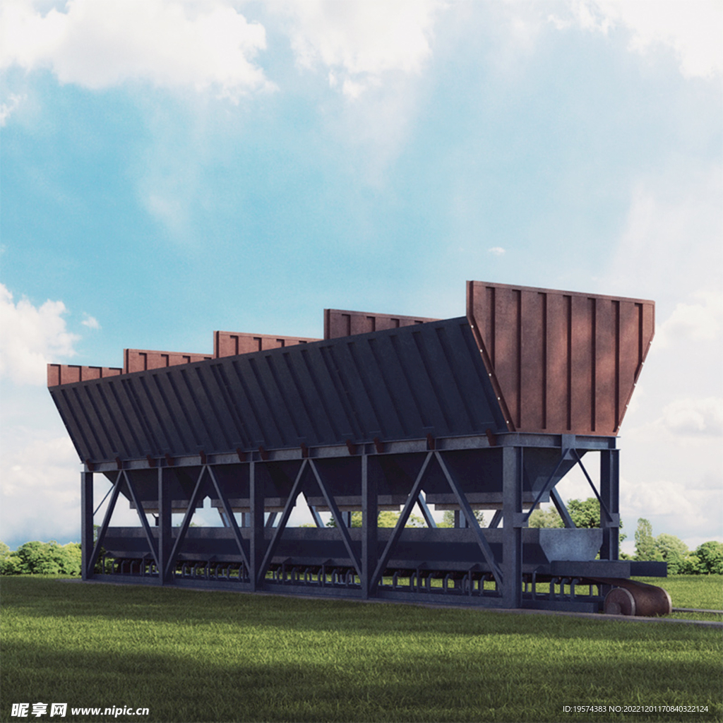 C4D模型现代农业机械