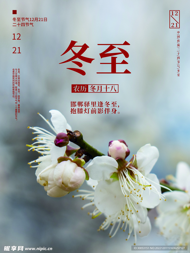 冬至海报