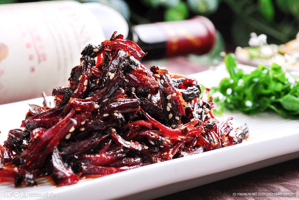 手撕牦牛肉