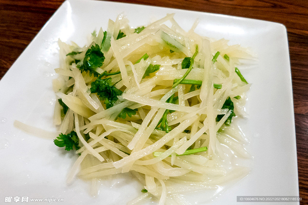 凉拌土豆丝