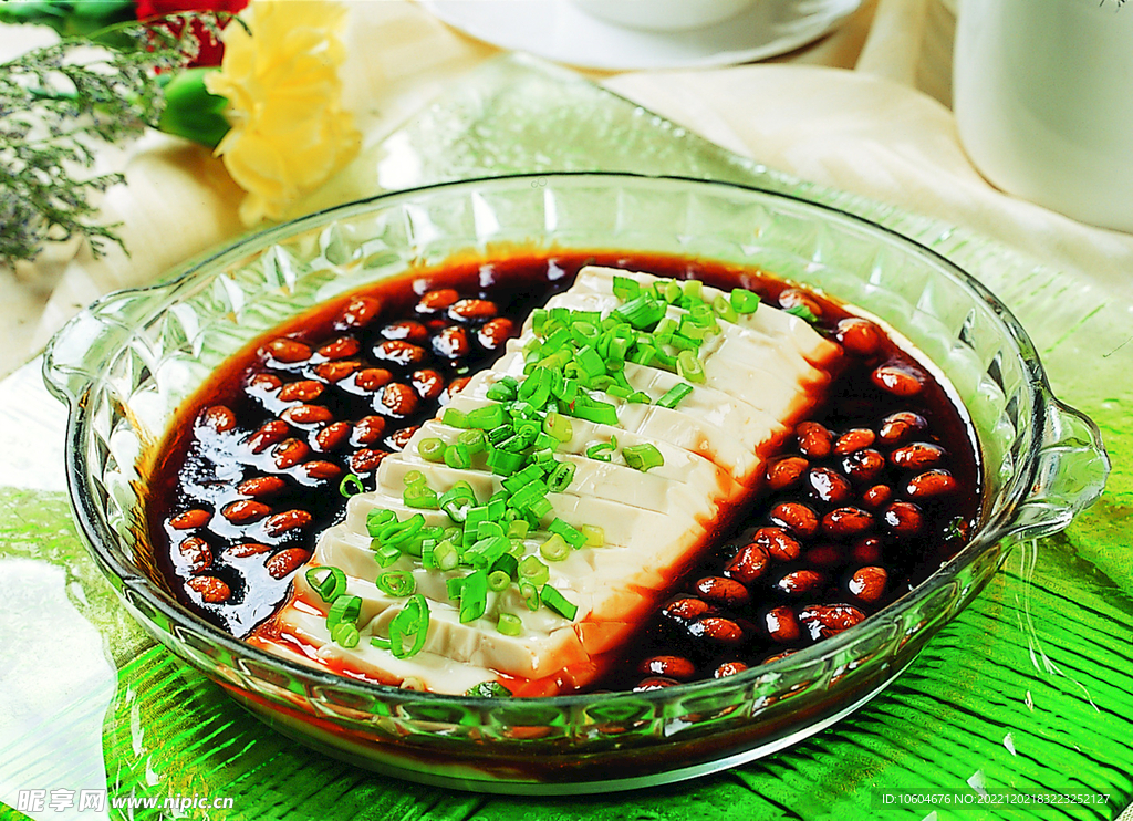 港式小葱拌豆腐
