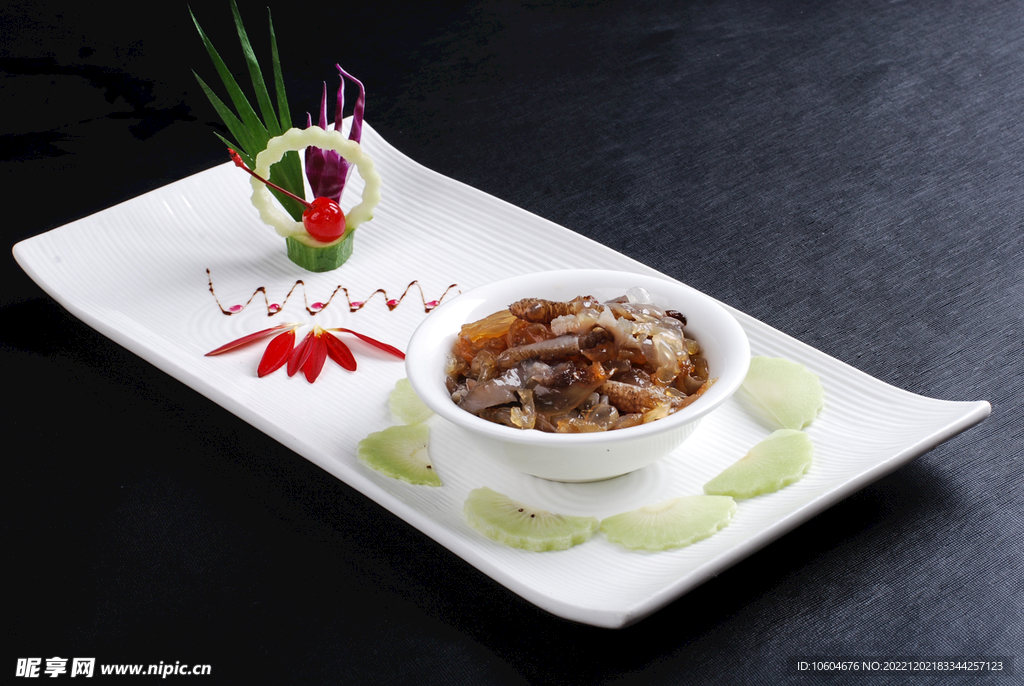 海蜇拌辽参