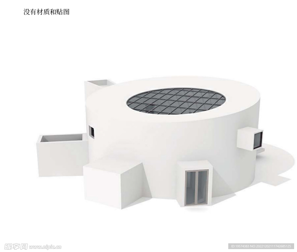 C4D模型 建筑物  