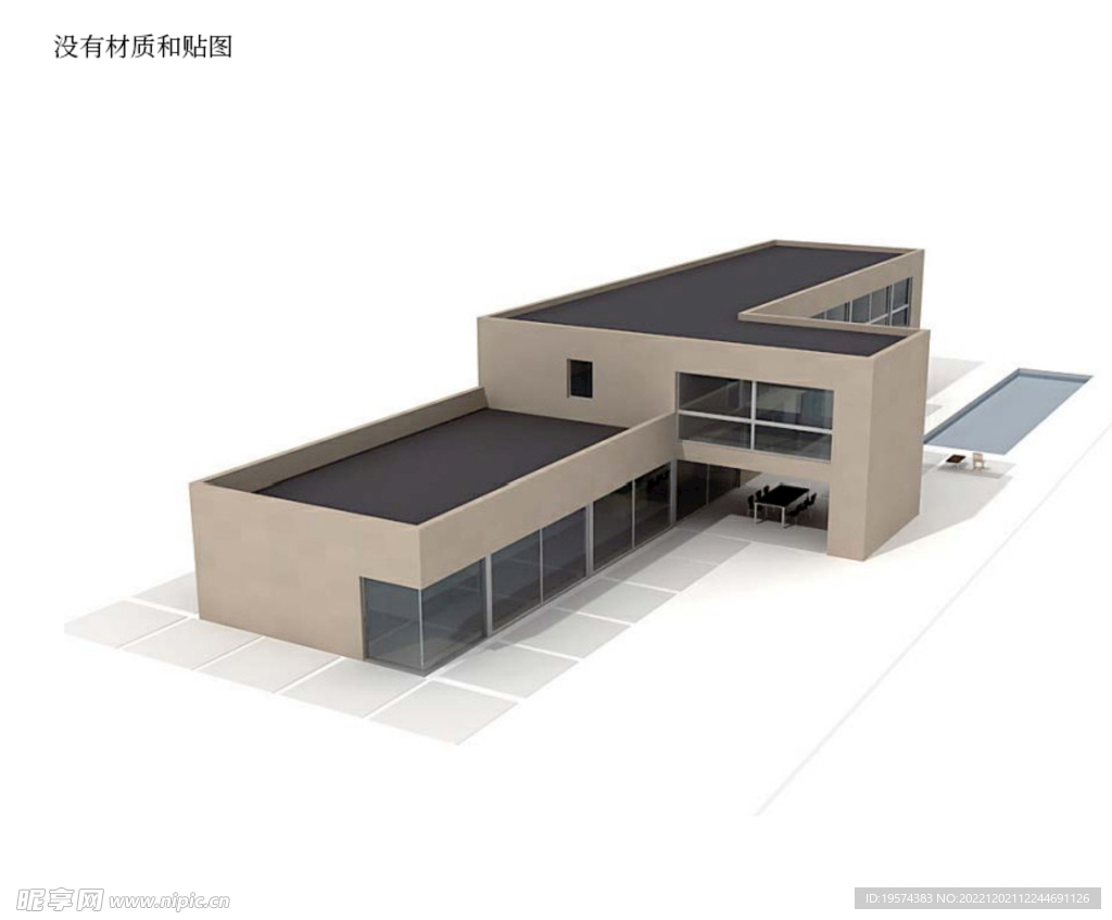 C4D模型 建筑物  