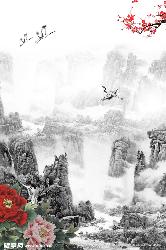 水墨画背景