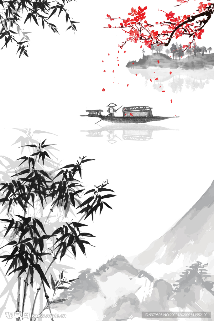 水墨画背景