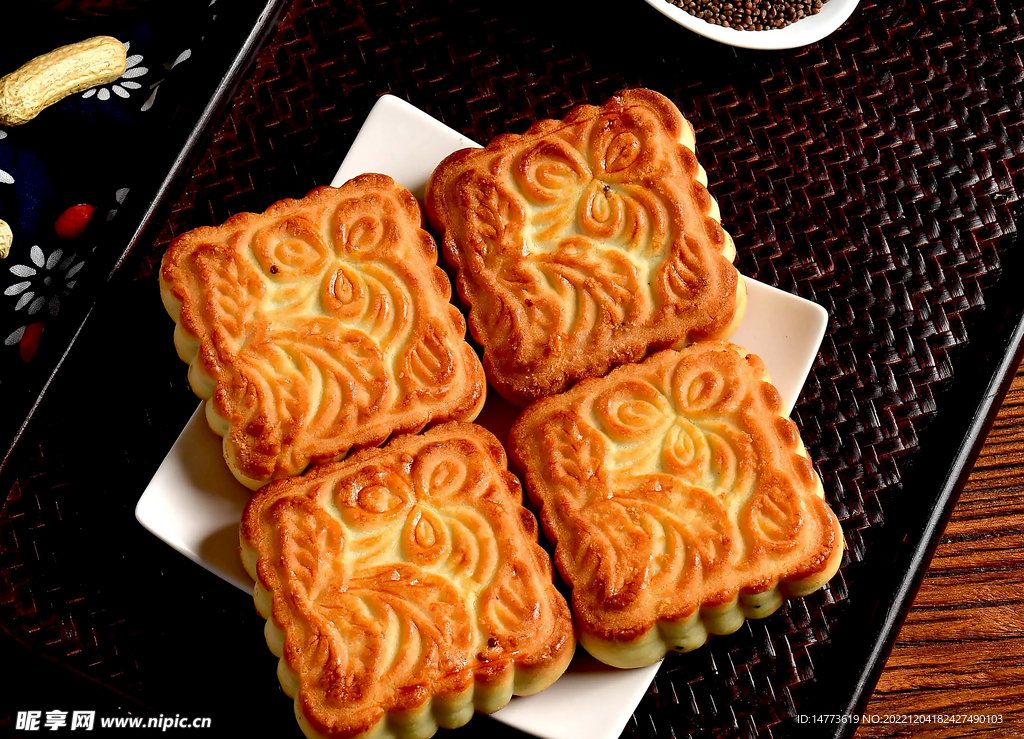 中式点心甜品月饼