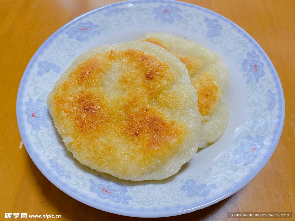 小吃糯米饼