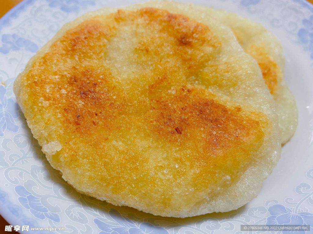 小吃糯米饼