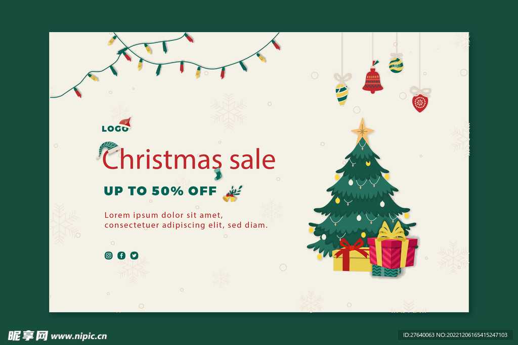 圣诞节海报图片