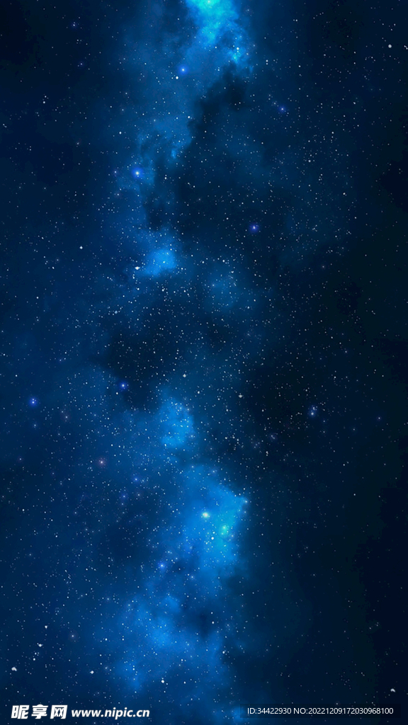 蓝色星空