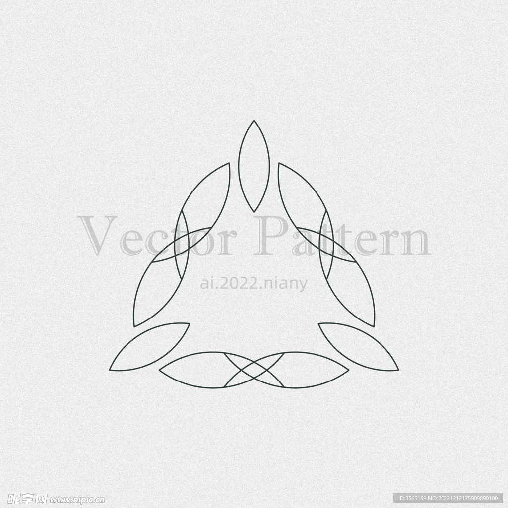 矢量AI装饰花纹图案