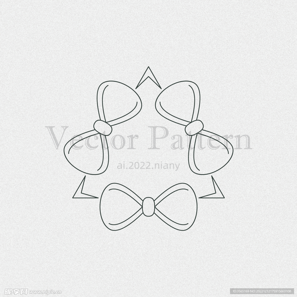 矢量AI装饰花纹图案