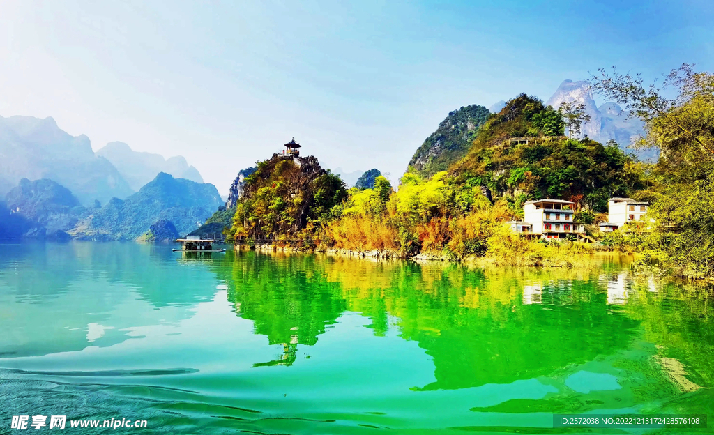 广西凌云浩坤湖湿地