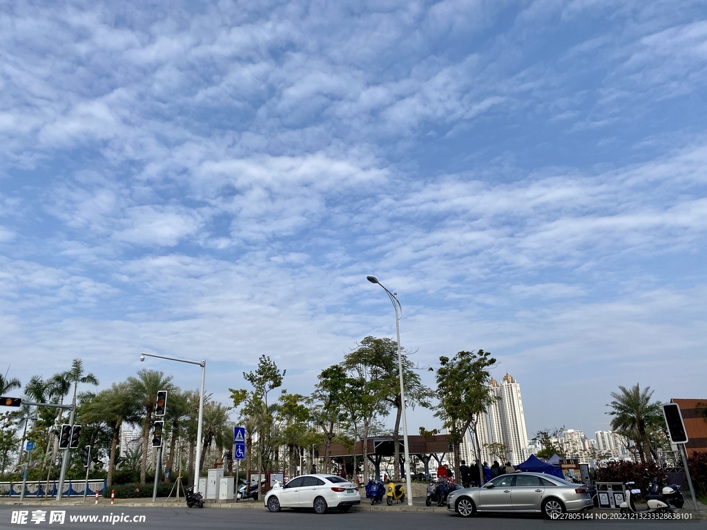 回家路上美景