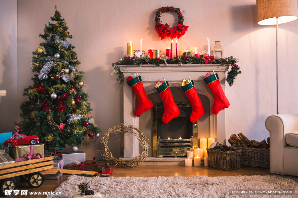 圣诞节场景图片