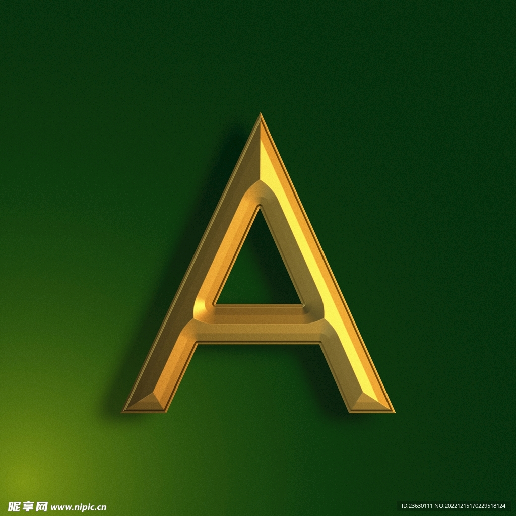 字母A