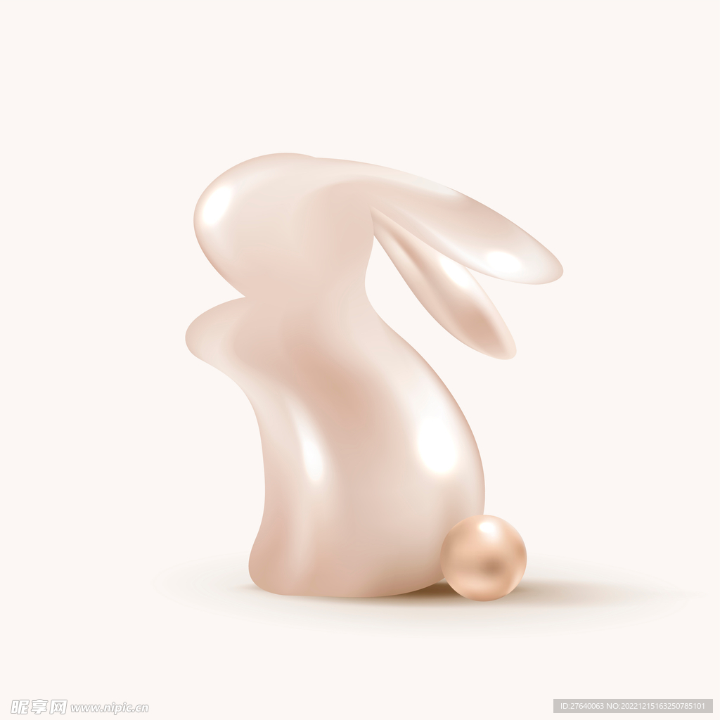 卡通3d兔子