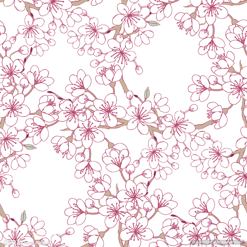 樱花桃花