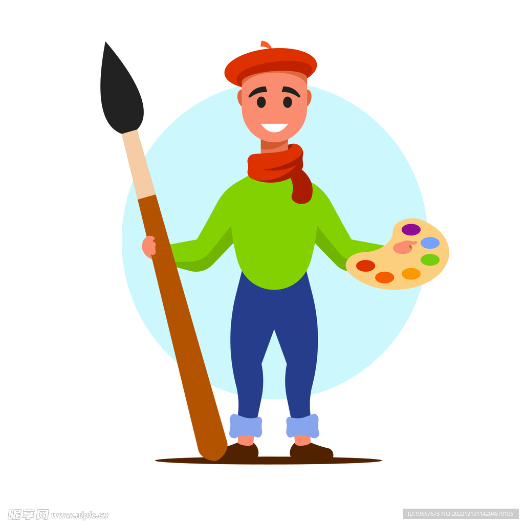 人物插画 