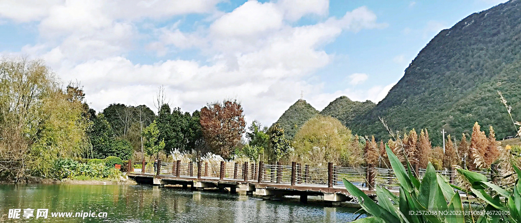 贵州花溪十里河滩湿地
