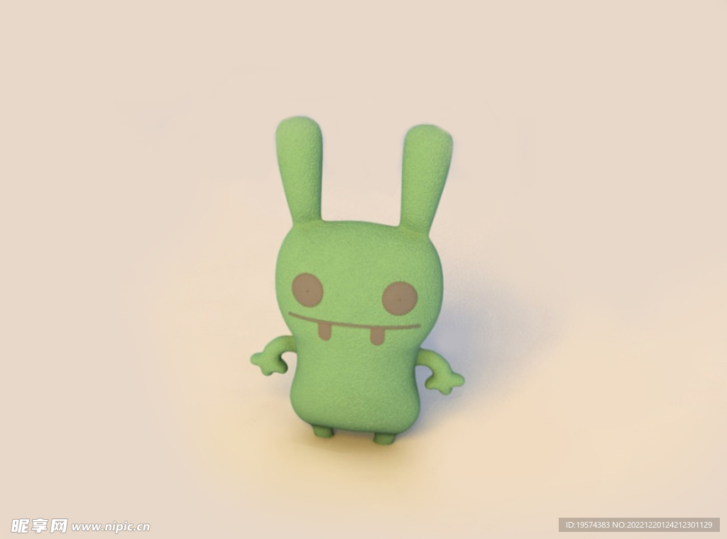 C4D模型卡通玩偶儿童玩具