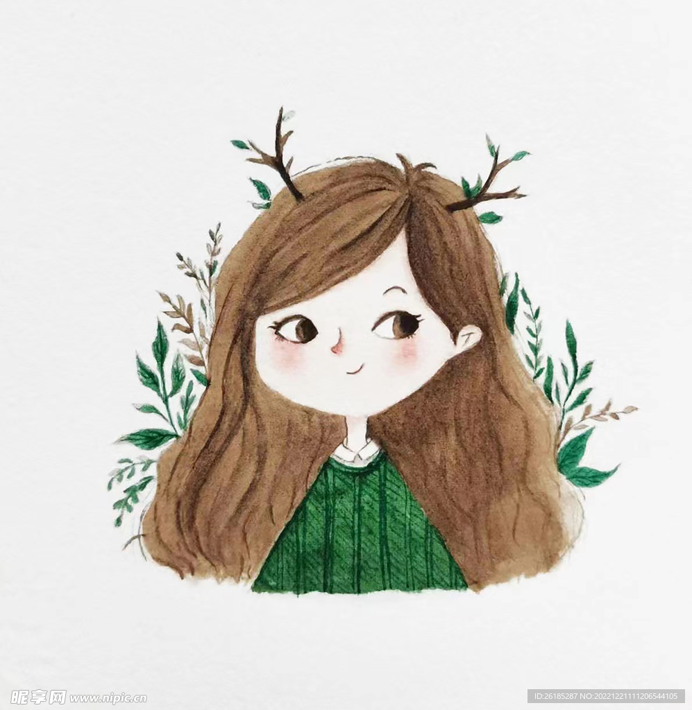 卡通女孩头像