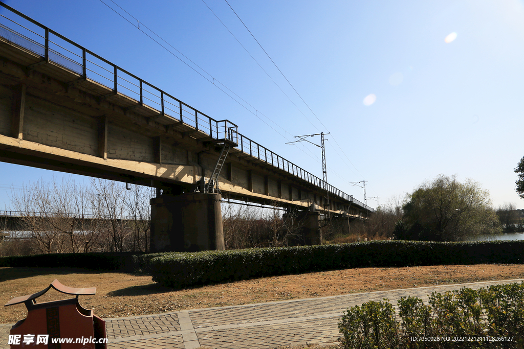 铁路大桥特写