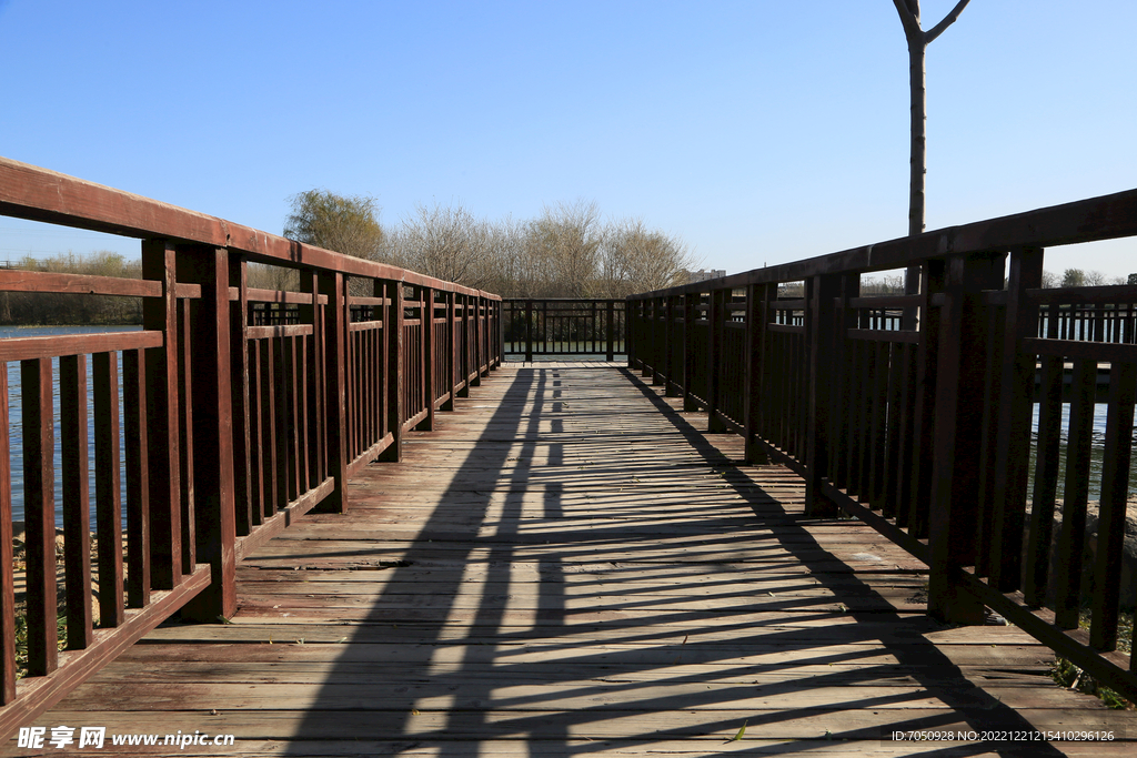 景观长廊观景步道