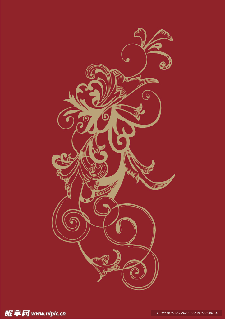 高档花纹 