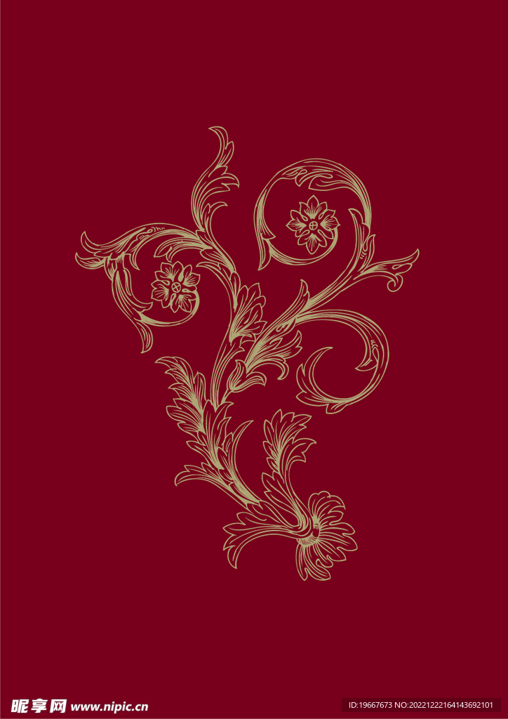 高档花纹 