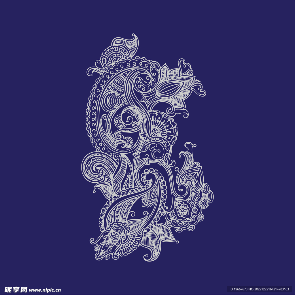 高档花纹 