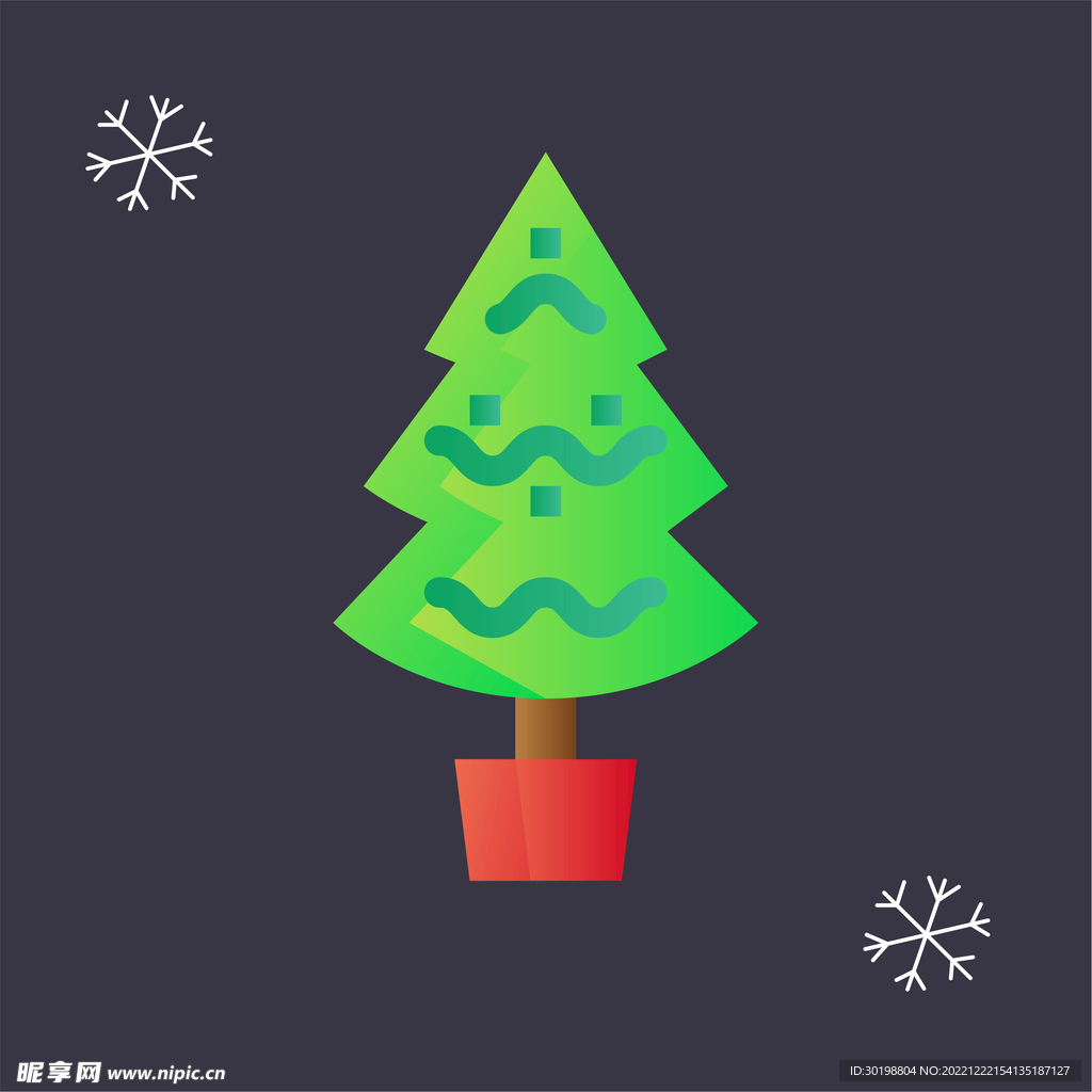 圣诞树图标圣诞节图标