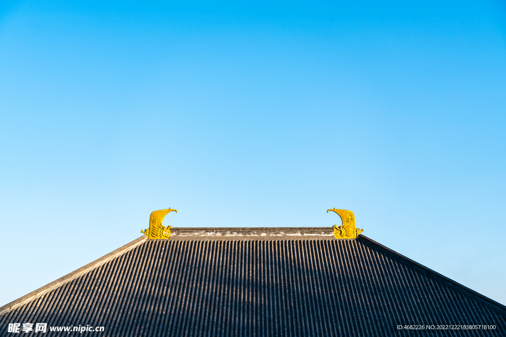辽宁抚顺宝泉山善缘寺殿顶