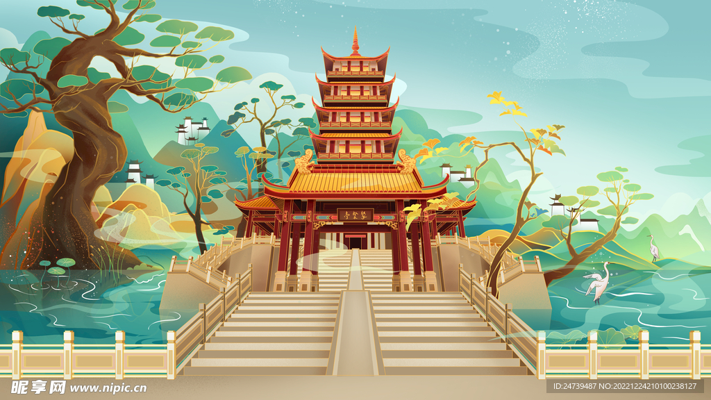 国潮建筑
