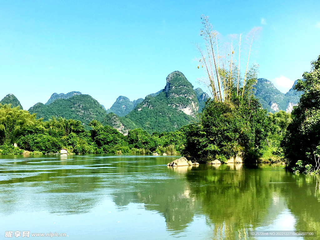 广西大新黑水河湿地公园