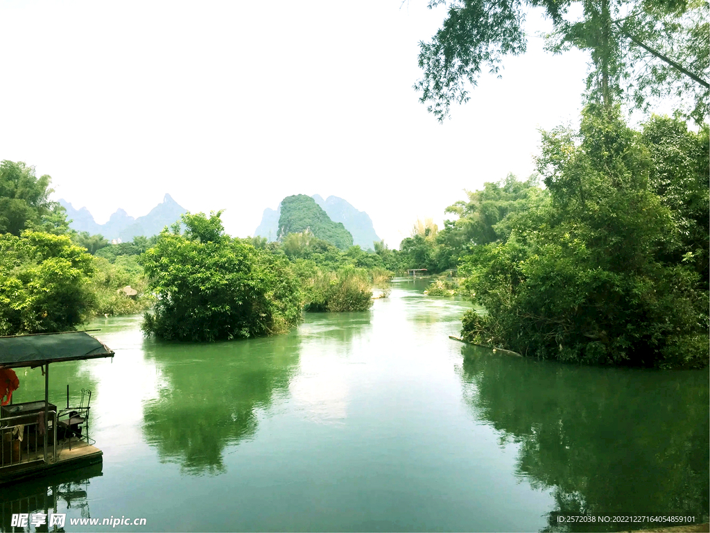 广西大新黑水河湿地公园