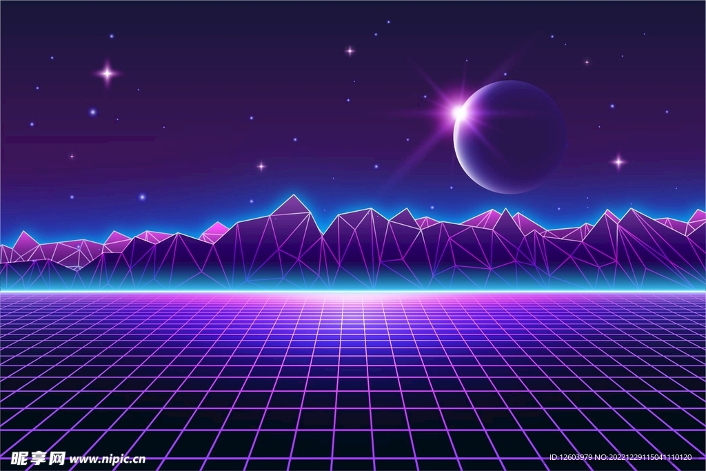 宇宙光效背景
