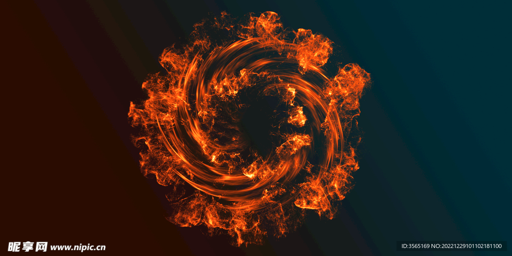 爆炸火焰火球PSD免抠素材